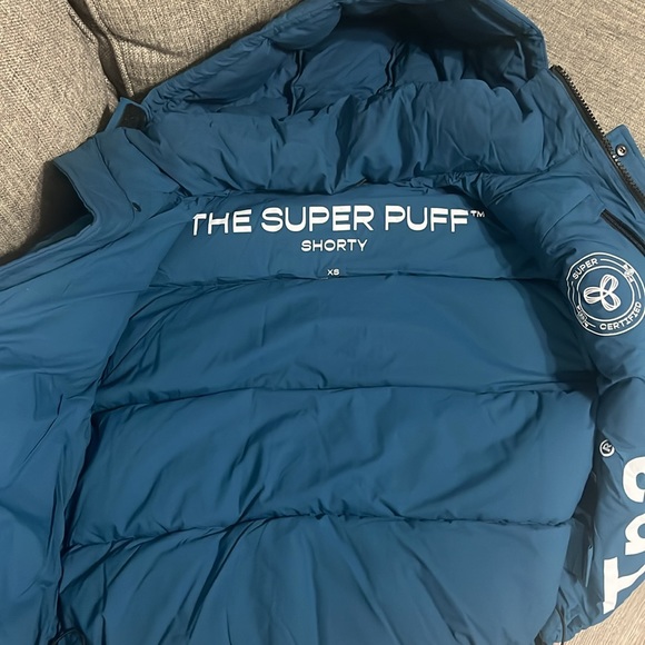 Aritzia Super Puff Shorty in Teal Agate - Picture 12 of 16